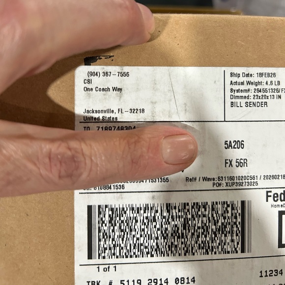 Coach Black and Gray Zip-Up Hoodie - Picture 9 of 9